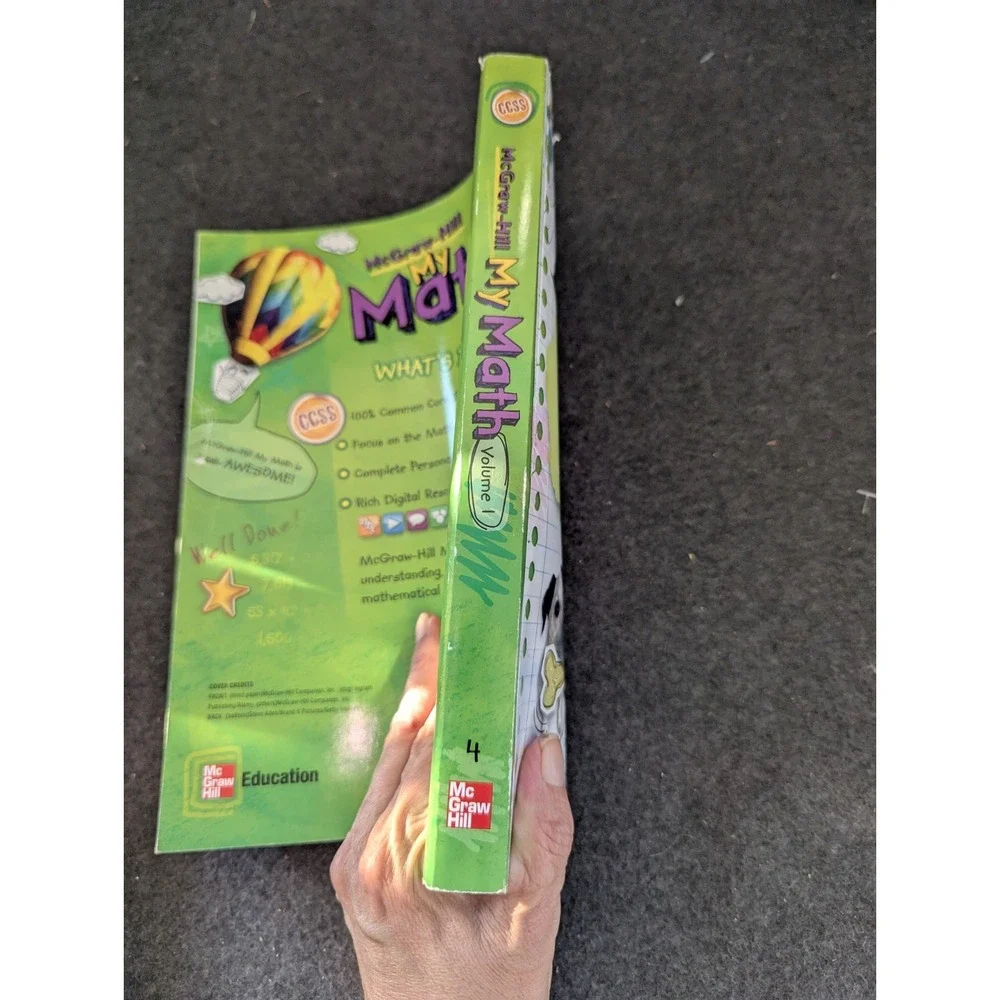 McGraw‎ Hill Education My Math Paperback Workbooks Volume 1